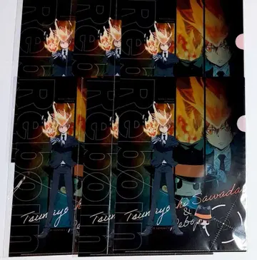 리본 복권 플라 리본&사와다 츠나요시 클리어 파일 6매