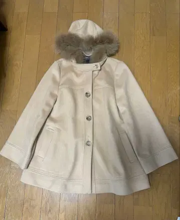 BOSCH 베이지 후드 부착 코트