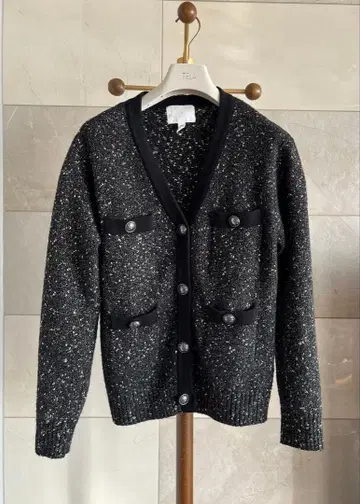 H&M 오버 사이즈 글리터 가디건