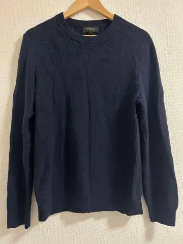 BANANA REPUBLIC 네이비 리브 스웨터