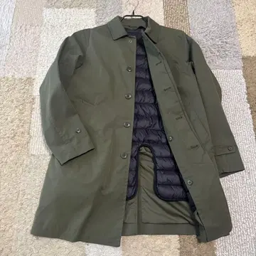 새상품급 coen 코엔 2웨이 아우터 카키 M