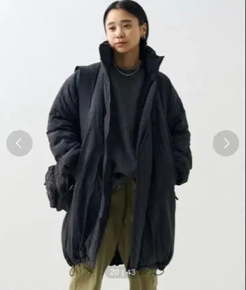 FREAK'S STORE PRIMALOFT 몬스터 후드티/다운 코트