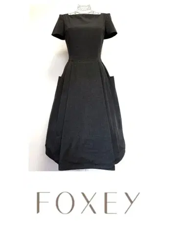 폭시 뉴욕 원피스 차콜 그레이 38