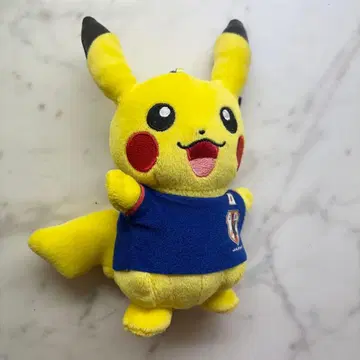 피카츄 봉제 인형 축구 일본 대표 with 포켓몬