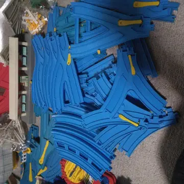 프라레일 특수 레일 역 전차대 나무 풍경 부품 일괄