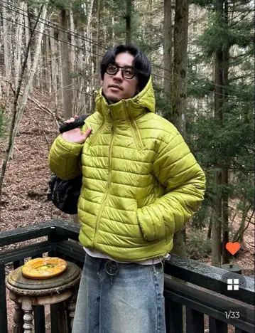 LUIJOIE 하이넥 후드 패딩 점퍼