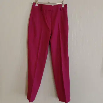 플라스테 린넨 블렌드 스틱 팬츠