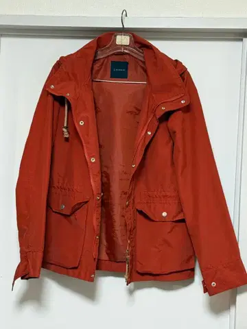 RAGEBLUE 후드 부착 에비차 브라운 블루종