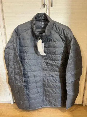 [ 새상품 ] 울트라 라이트 다운 자켓 남성용 XL 그레이