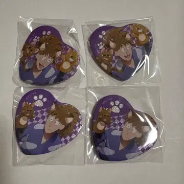 닌타마 하트 캔뱃지 난자타운 하치야 사부로 후와 라이조