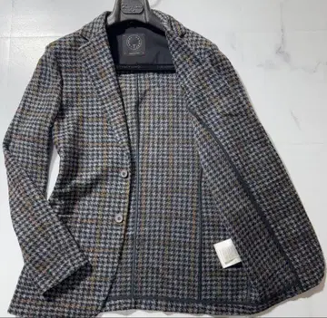 T JACKET 티 자켓 하운드투스 체크 트위드 테일러드