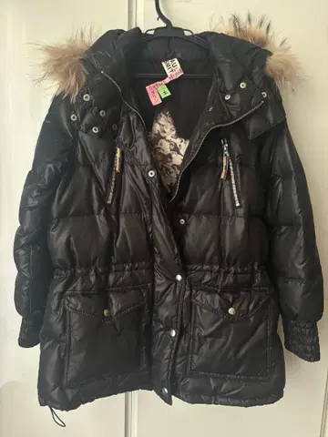 폴스미스 40 퍼 블랙 다운 자켓