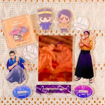 츠키시마 중사 코이토 소위 아크릴 스탠드 골든 카무이