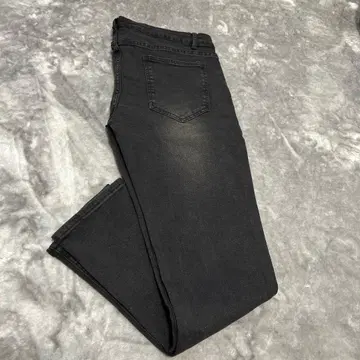 TEENS 블랙 스트레이트 데님 블랙