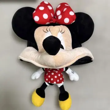 미니 마우스 봉제 인형 캡 약 30cm