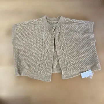 so 울 100% 슬리브리스 니트