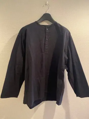 러시아군 슬리핑 셔츠 블랙 염색