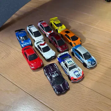 미니카 세트 10대 스포츠카 레이싱카