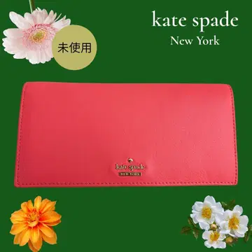 [미사용] kate spade 케이트 스페이드 장지갑 안쪽 플라워 모티브