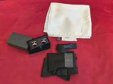 트리트 드레싱 치프 나비 넥타이 커프스