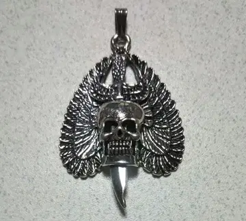 [ 80's ] 빈티지 G&S 고든 스미스 x 스컬 목걸이