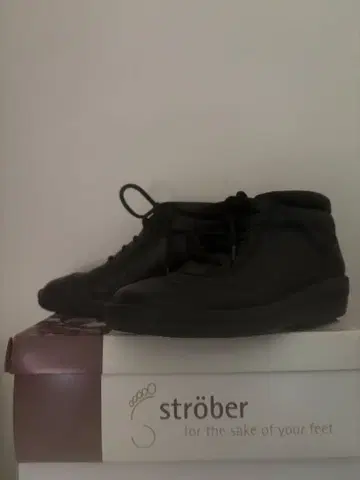 스트로버 하이컷 신발 H 천연 가죽 부츠 스트로버