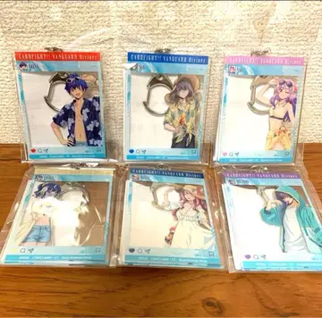 카드파이트 뱅가드 sns풍 아크릴 키링 전 6종 바캉스