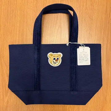 [ 미사용 새상품 ] FEILER 올드 테디 와펜 토트백 네이비 스몰