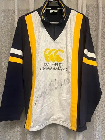 CANTERBURY OF NEW ZEALAND 하프 지퍼 트레이닝복