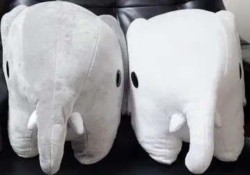 브루나 애니멀 특대 사이즈 봉제 인형 한정 컬러 코끼리 2점