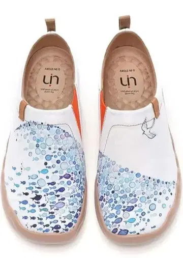 하자품 [UIN] 플랫 캔버스 슬립온 새상품