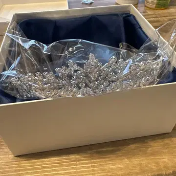 Love Tiara 러브티아라 올리비아 지르코니아 티아라 실버