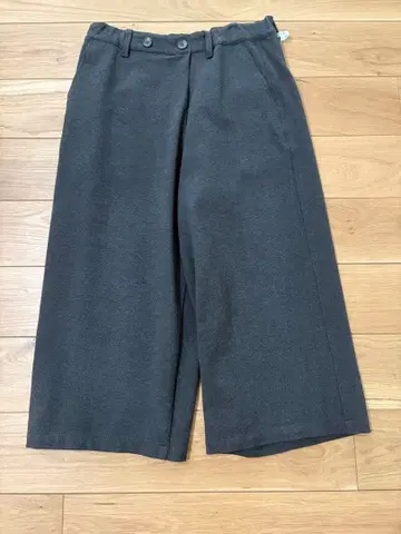 Mrs. Jeana.GOLD 가우초 팬츠 다크 그레이