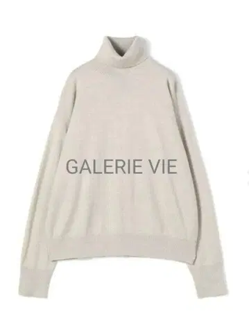 새상품급 GALERIE VIE 울 터틀넥 풀오버