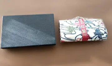 미사용 보관품 류큐 민예 구 특선 홍형 가마 지갑