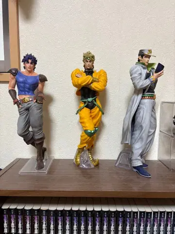 죠죠의 기묘한 모험 제일복권 피규어 3체 세트