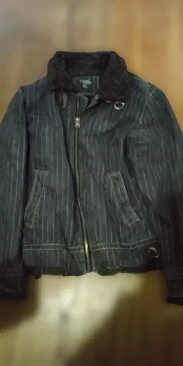 보아 데님 자켓 L 사이즈 브랜드명 오렌지 크러쉬