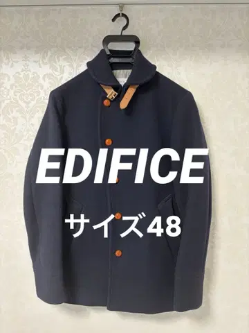 에디피스 네이비 울 코트 48