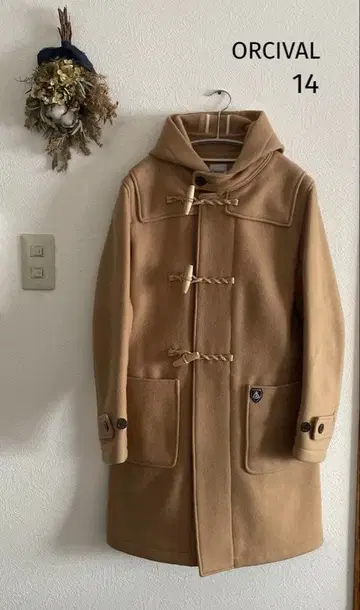 [ 가격 인하 ] ORCIVAL 더플 코트 사이즈 14