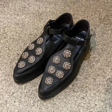 TOKYO BOPPER 로우힐 슈즈, black-silver