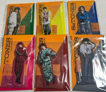 SixTONES AnniVERSARY 아크릴 스탠드 6인 6종