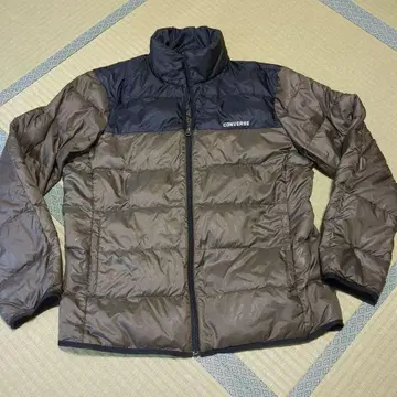 CONVERSE 컨버스 다운 자켓 브라운 남성용 L