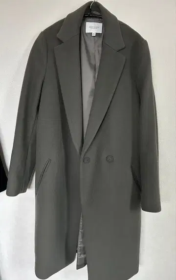 [새상품급] BEAUTY&YOUTH 더블 브레스트 코트 M 올리브색