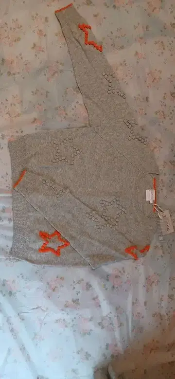 BROODIE 그레이 캐시미어 스웨터