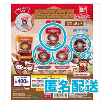 산리오 미니어처 패키지 컬렉션 키티 마이멜로디 쿠로미 시나몬 2