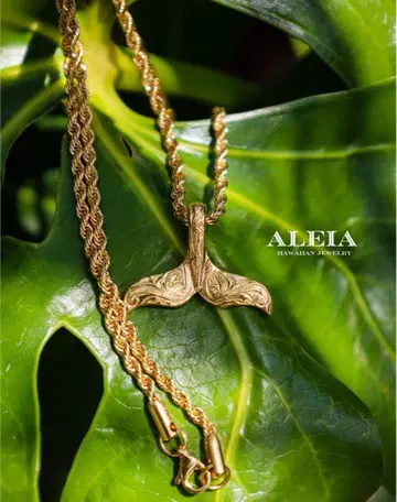 Whale tail necklace 하와이안 주얼리