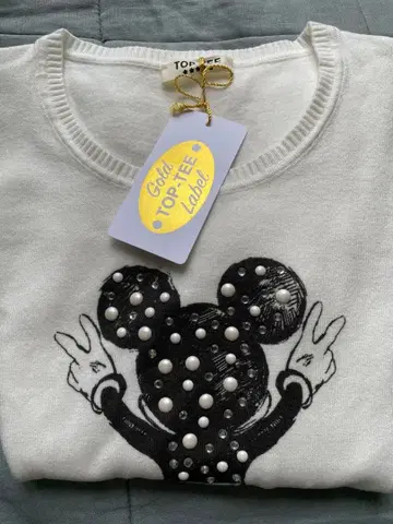 TOP TEE 미키마우스 스웨터