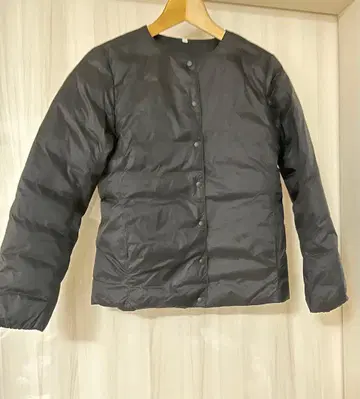무인양품 경량 다운 자켓 S 사이즈 블랙