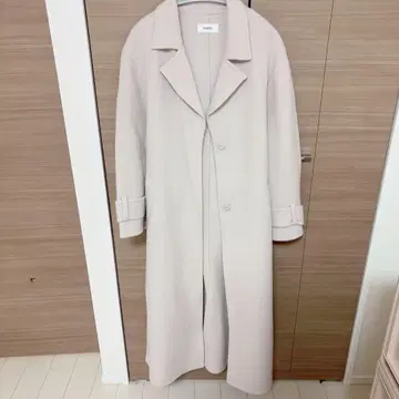 SNIDEL 울 테일러 칼라 리버 코트 아이보리 0 사이즈