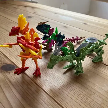 뼈뼈 자우르스 3체 세트